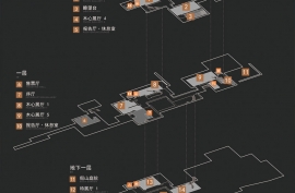 Plan map of each floor